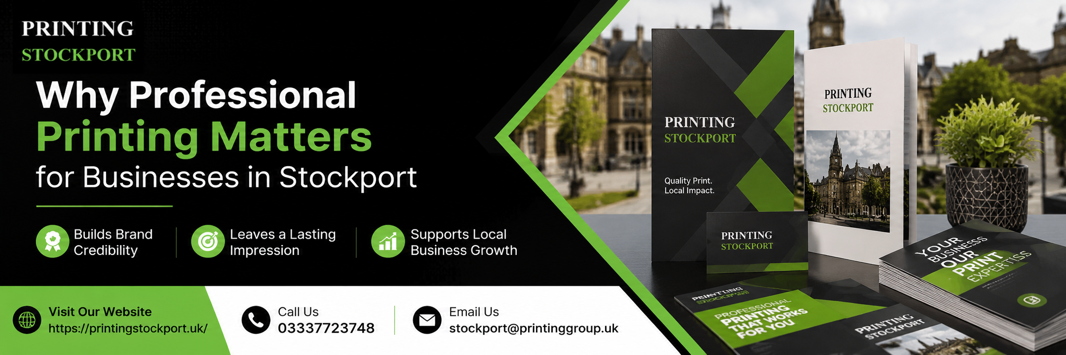 Why Professional Printing Matters for Businesses in Stockport